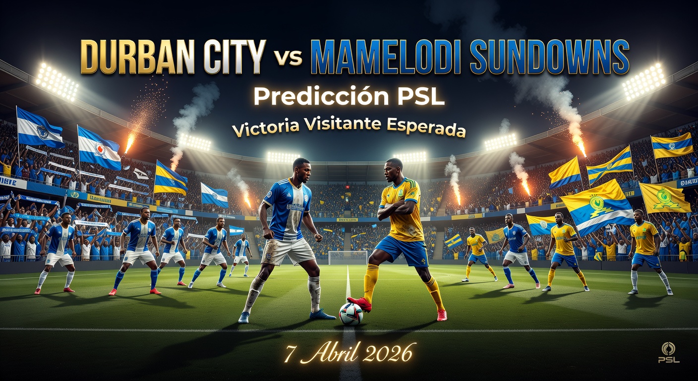 Durban City vs Mamelodi Sundowns Pronóstico / Prediction