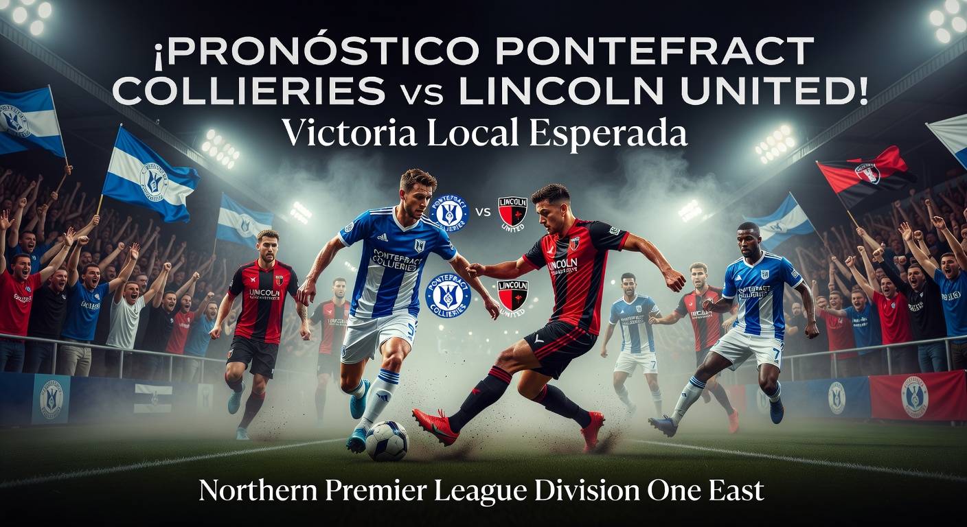 Pontefract Collieries vs Lincoln United Pronóstico / Prediction