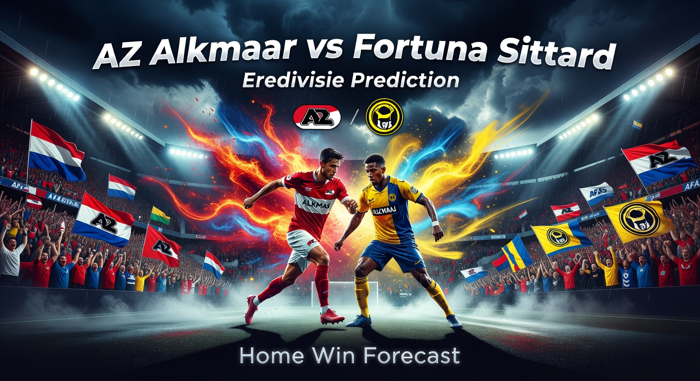 AZ Alkmaar vs Fortuna Sittard Pronóstico / Prediction