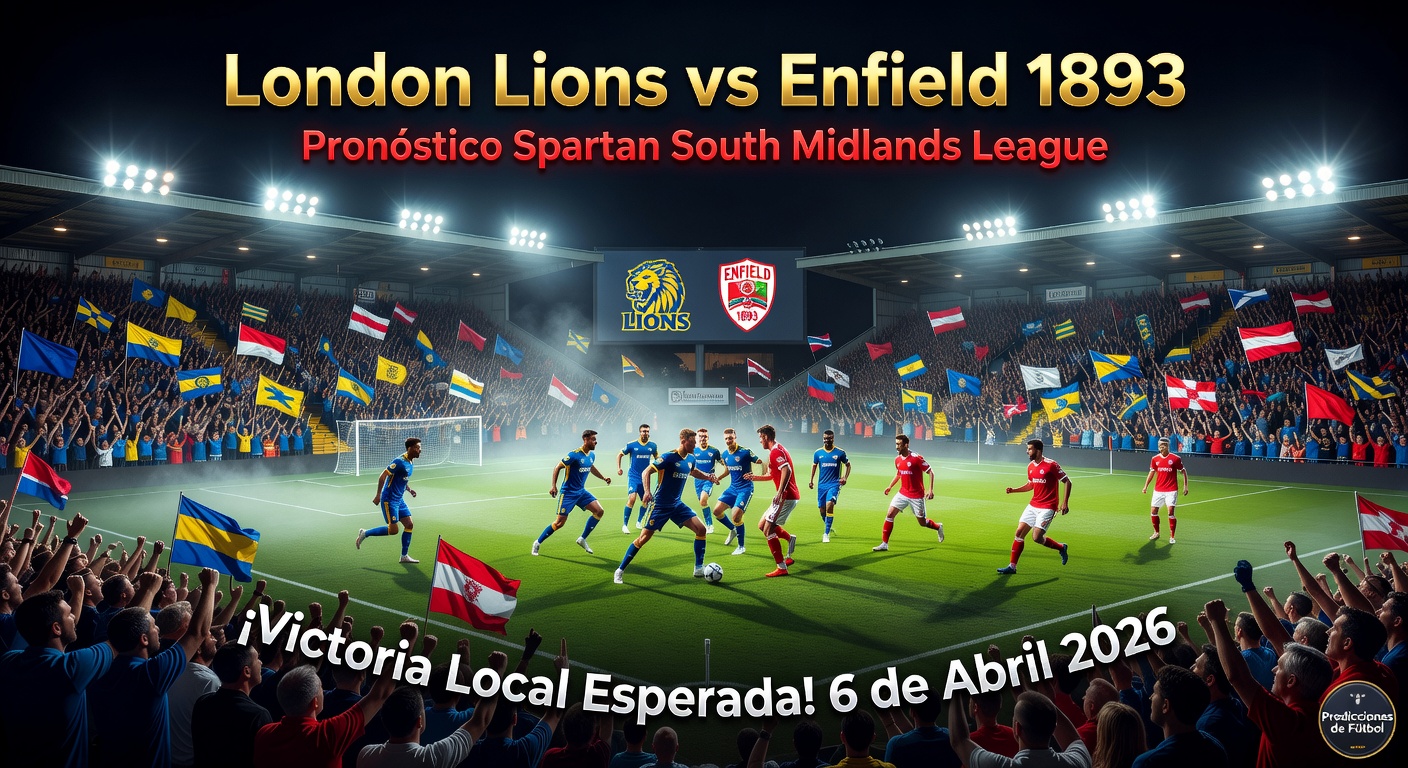 London Lions vs Enfield 1893 Pronóstico / Prediction