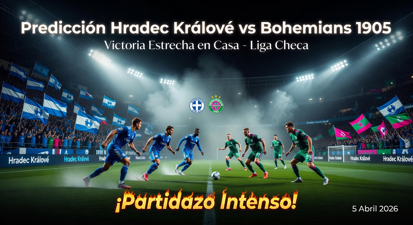 Hradec Králové vs Bohemians 1905 Pronóstico / Prediction