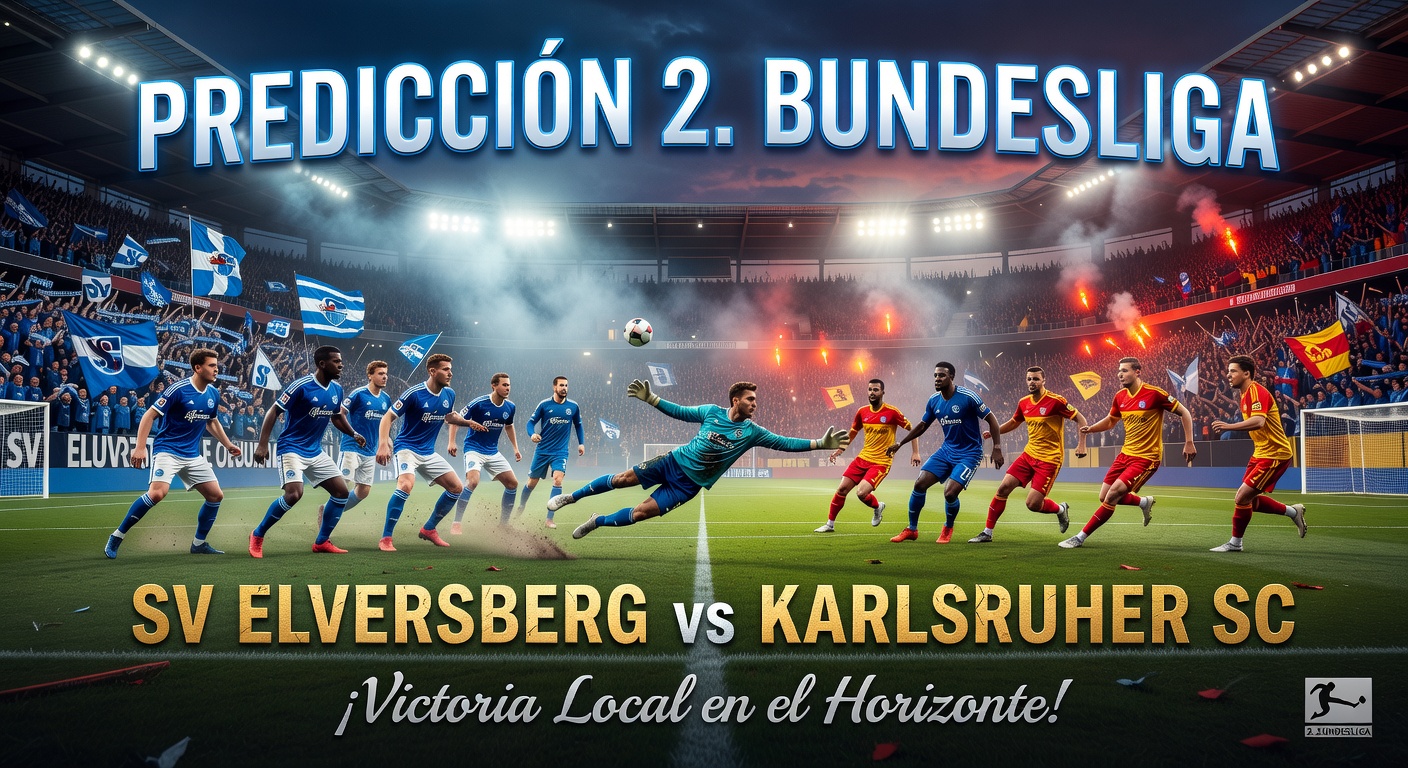 SV Elversberg vs Karlsruher SC Pronóstico / Prediction