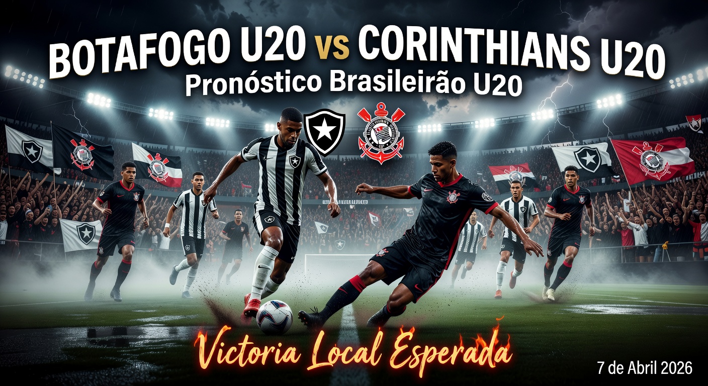 Botafogo U20 vs Corinthians U20 Pronóstico / Prediction