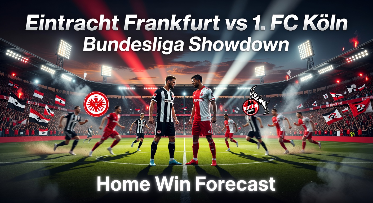 Eintracht Frankfurt vs 1. FC Köln Pronóstico / Prediction