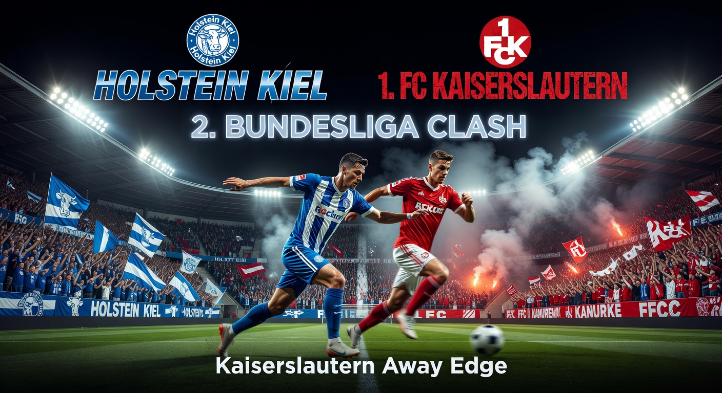 Holstein Kiel vs 1. FC Kaiserslautern Pronóstico / Prediction