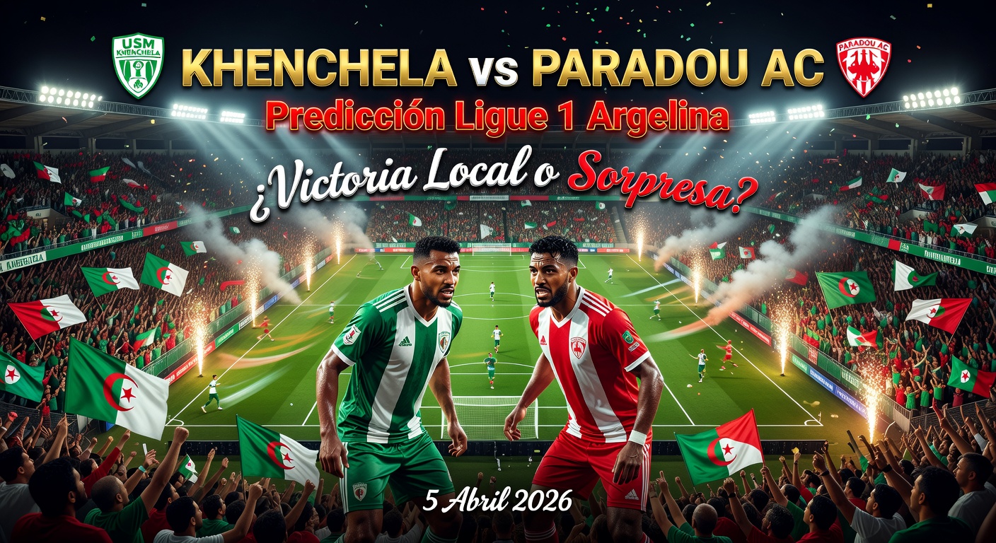 Khenchela vs Paradou AC Pronóstico / Prediction