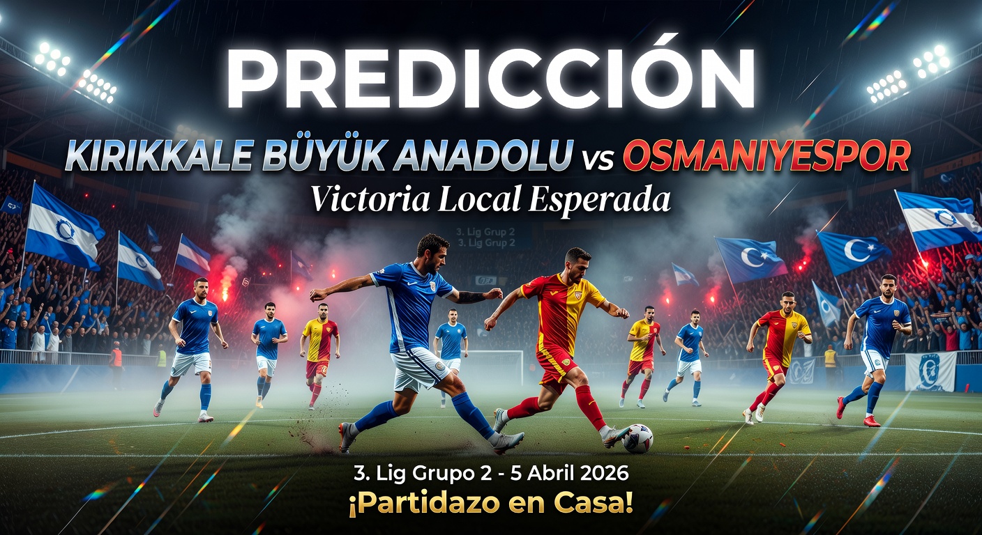 Kırıkkale Büyük Anadolu vs Osmaniyespor Pronóstico / Prediction