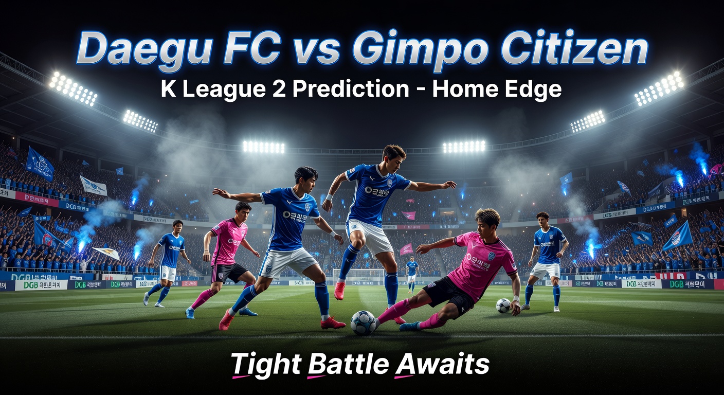 Daegu FC vs Gimpo Citizen Pronóstico / Prediction