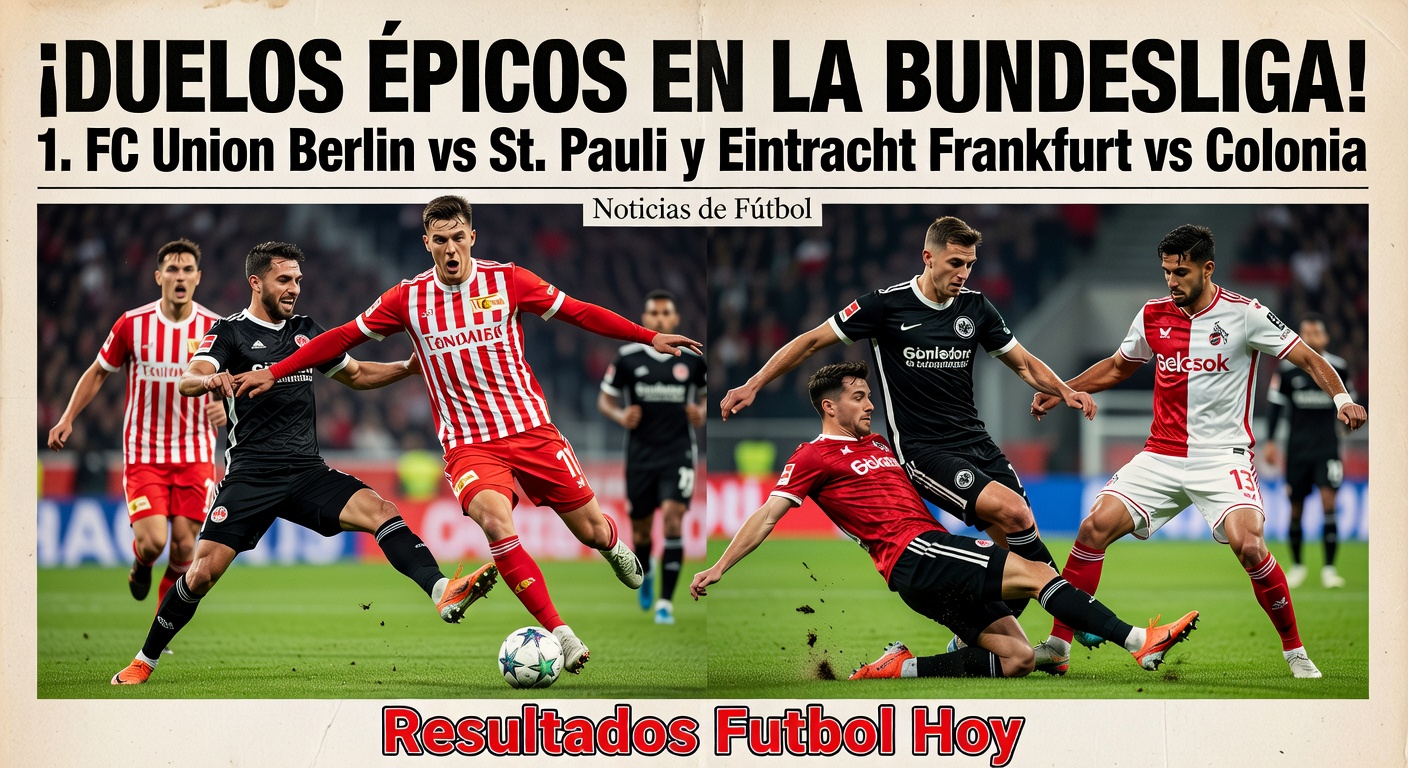 Union Berlin vs St. Pauli and Frankfurt vs Koln in Bundesliga (Sky Sports)
