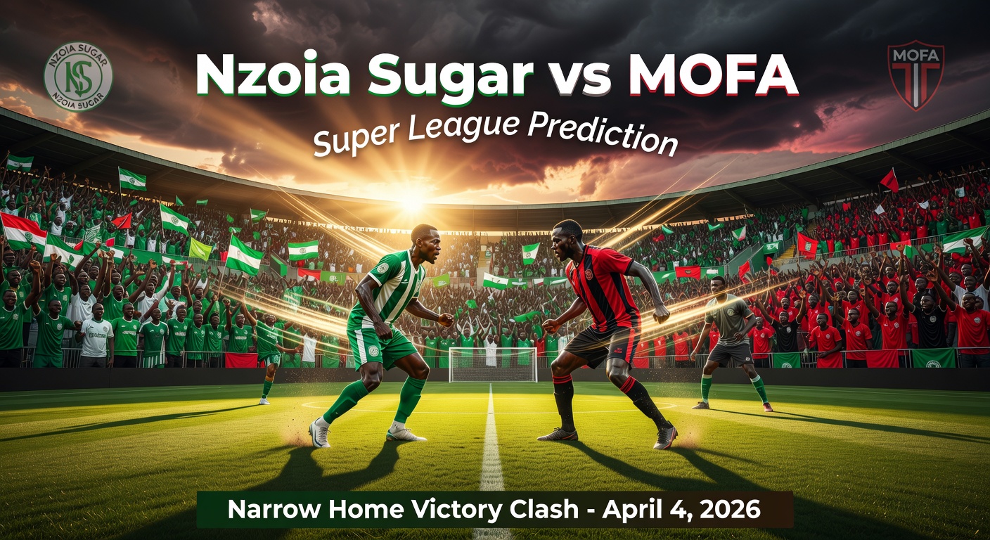 Nzoia Sugar vs MOFA Pronóstico / Prediction