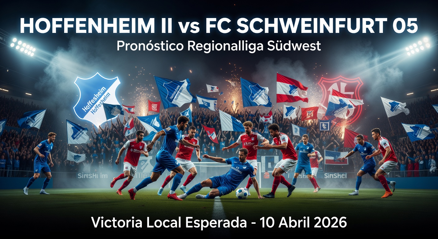 Hoffenheim II vs FC Schweinfurt 05 Pronóstico / Prediction