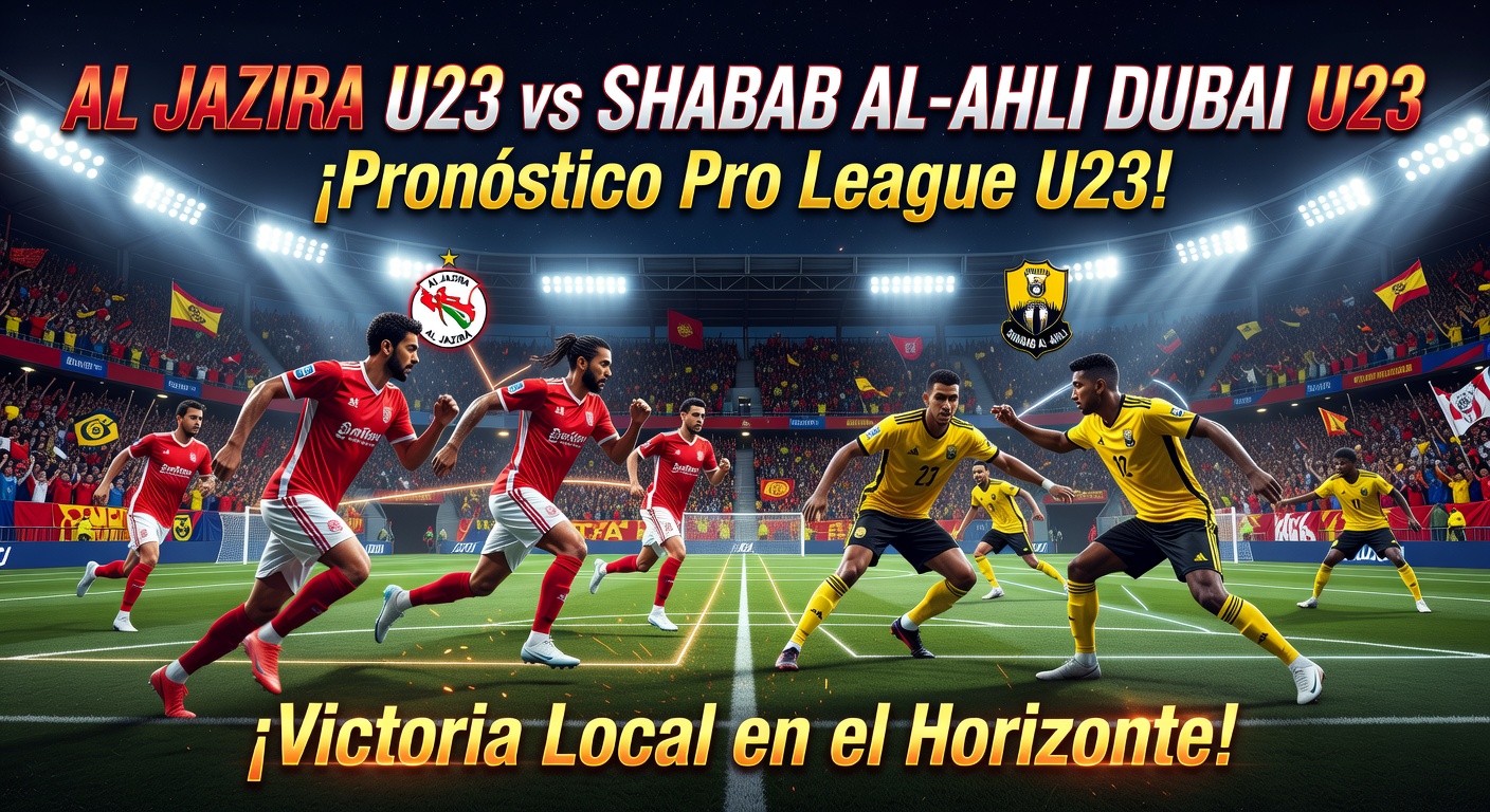 Al Jazira U23 vs Shabab Al-Ahli Dubai U23 Pronóstico / Prediction