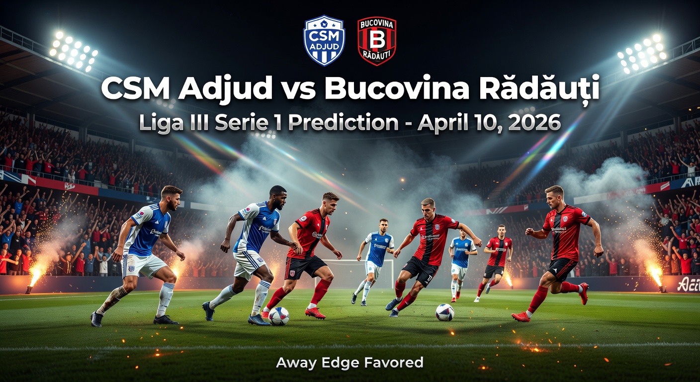 CSM Adjud vs Bucovina Rădăuţi Pronóstico / Prediction