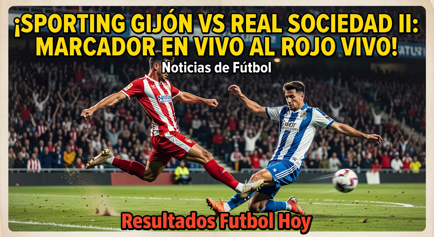 Sporting Gijon vs Real Sociedad II LaLiga 2