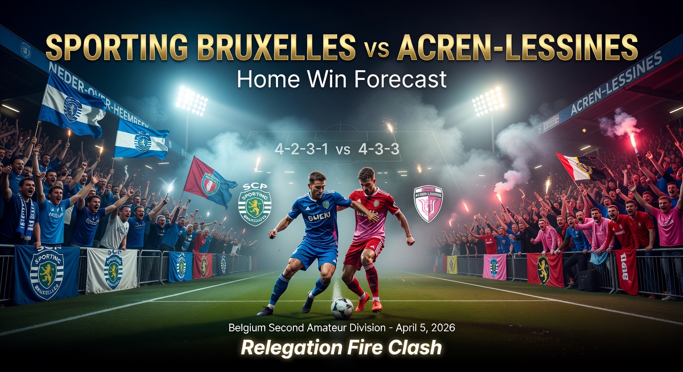 Sporting Bruxelles vs Acren-Lessines Pronóstico / Prediction