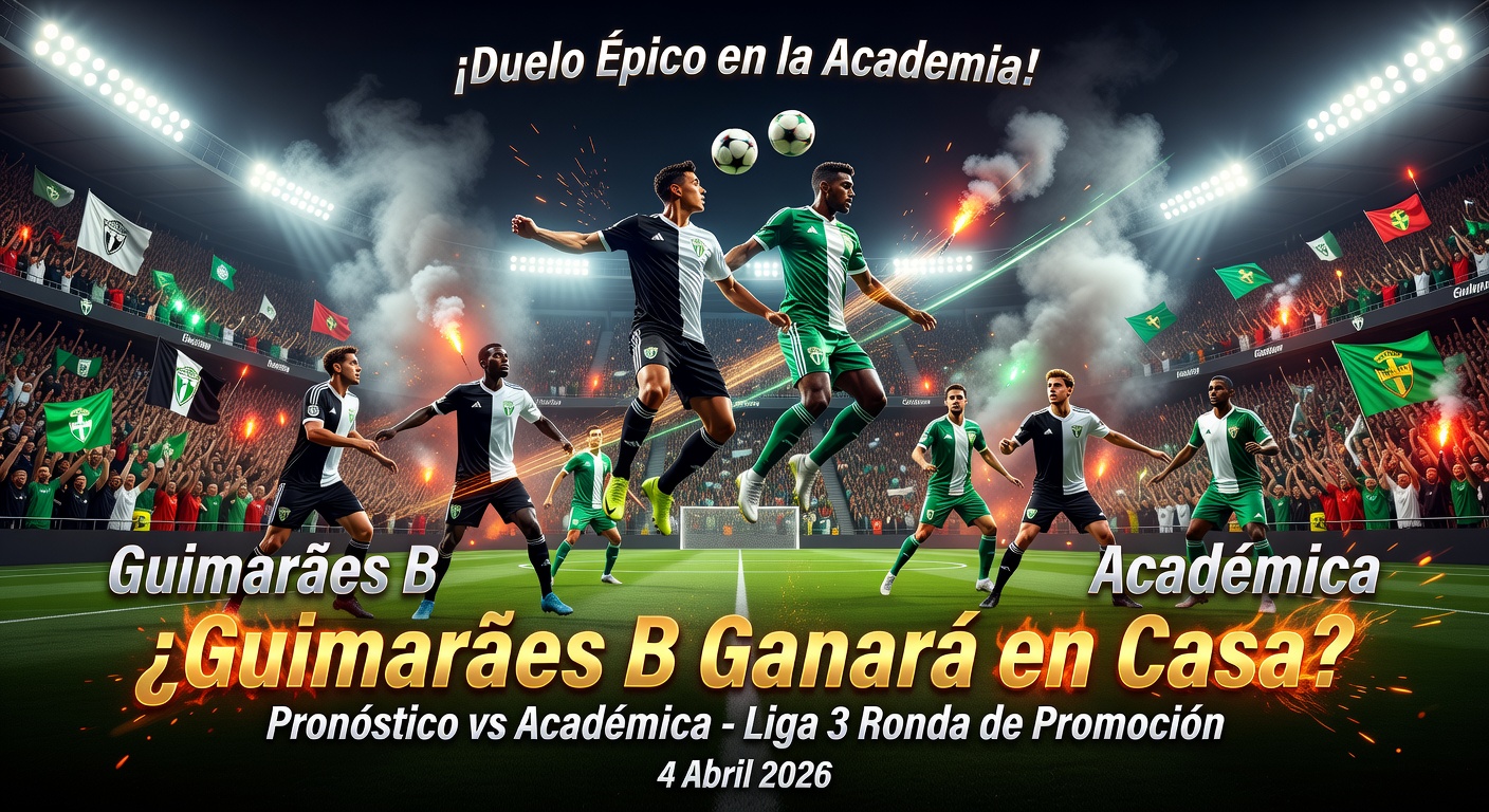 Guimaraes B vs Academica Pronóstico / Prediction