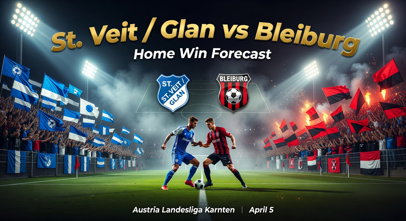 St. Veit / Glan vs Bleiburg Pronóstico / Prediction