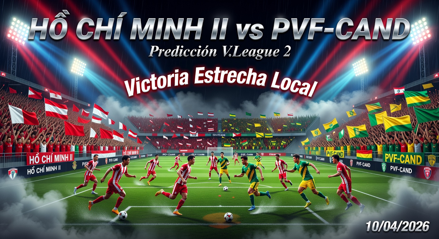 Hồ Chí Minh II vs PVF-CAND Pronóstico / Prediction