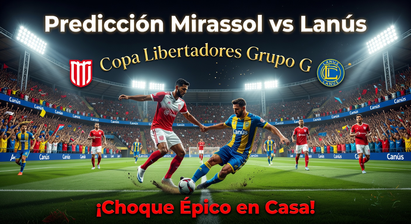 Mirassol vs Lanus Pronóstico / Prediction