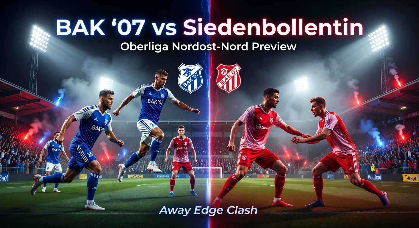 BAK '07 vs Siedenbollentin Pronóstico / Prediction