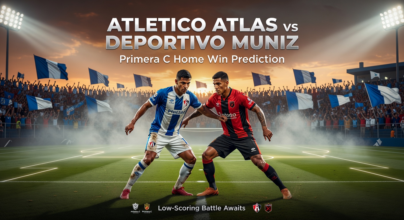 Atletico Atlas vs Deportivo Muñiz Pronóstico / Prediction