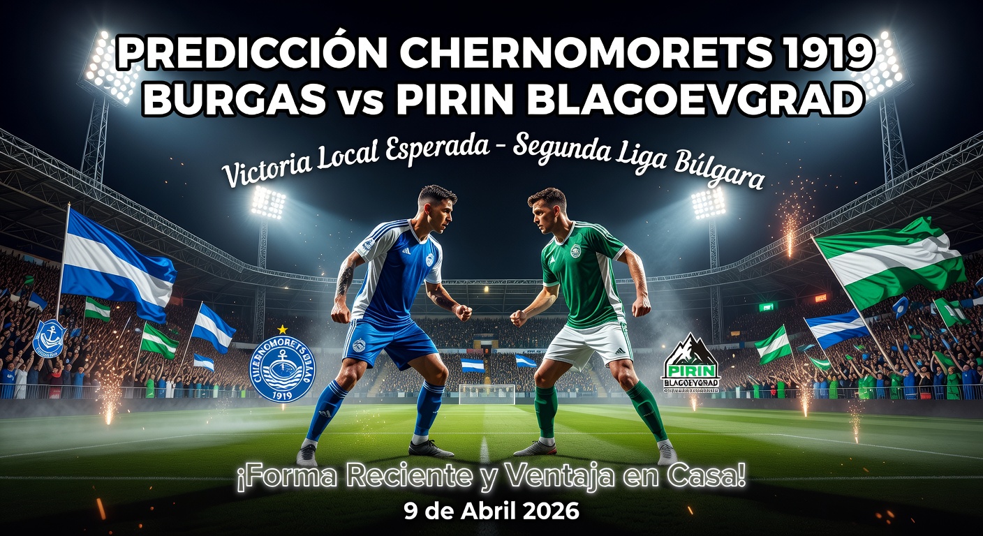 Chernomorets 1919 Burgas vs Pirin Blagoevgrad Pronóstico / Prediction