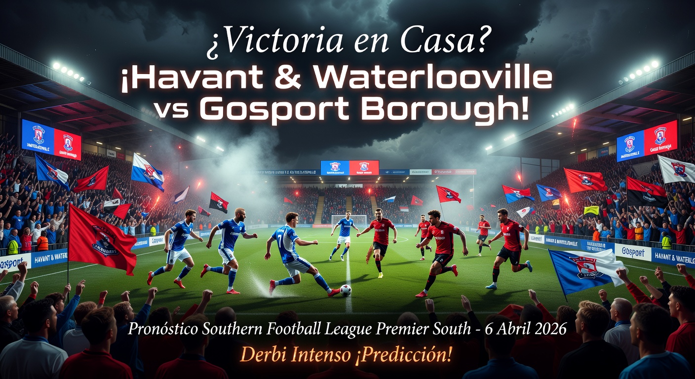 Havant & Wville vs Gosport Borough Pronóstico / Prediction