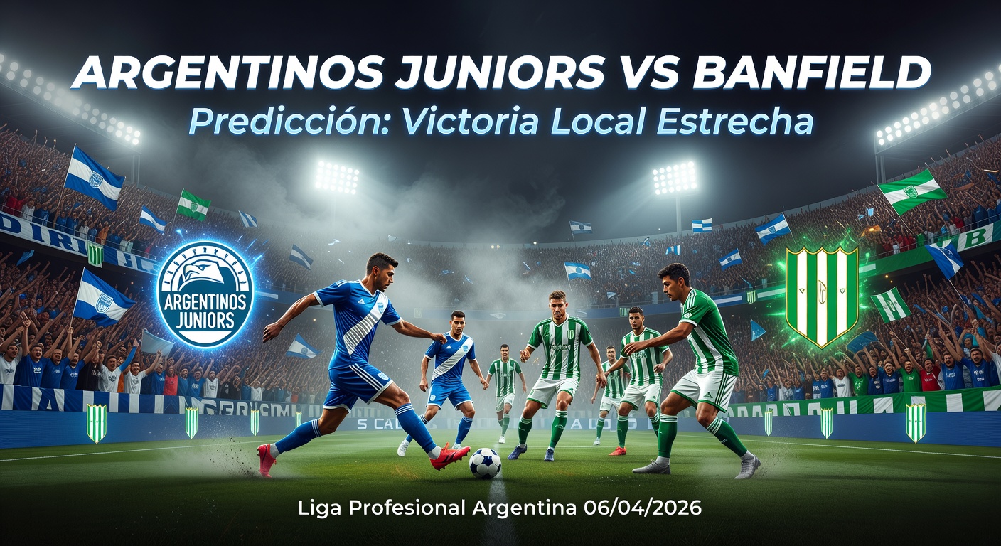 Argentinos JRS vs Banfield Pronóstico / Prediction