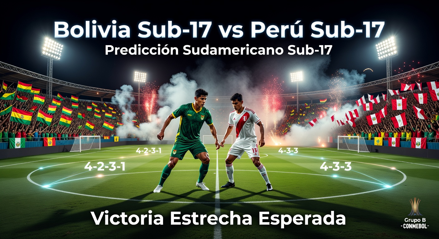 Bolivia U17 vs Peru U17 Pronóstico / Prediction