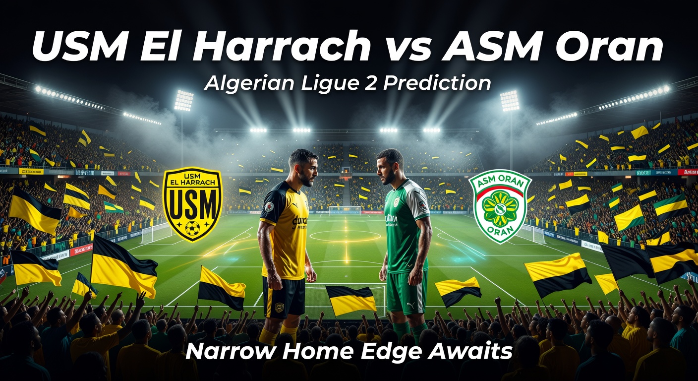 Usm El Harrach vs ASM Oran Pronóstico / Prediction