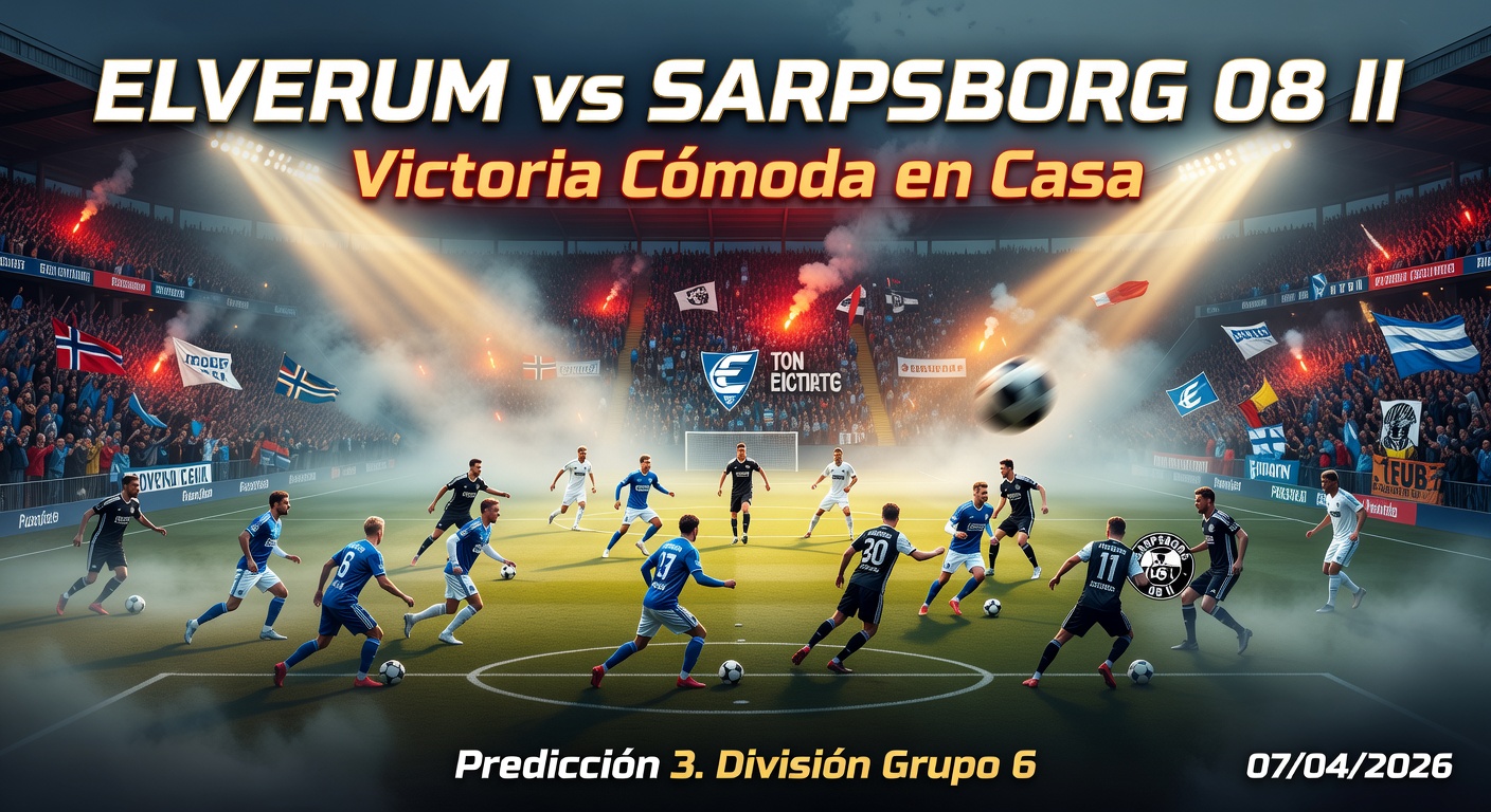 Elverum vs Sarpsborg 08 II Pronóstico / Prediction