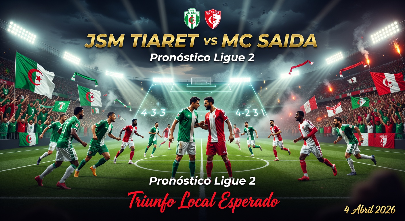 Tiaret vs MC Saida Pronóstico / Prediction