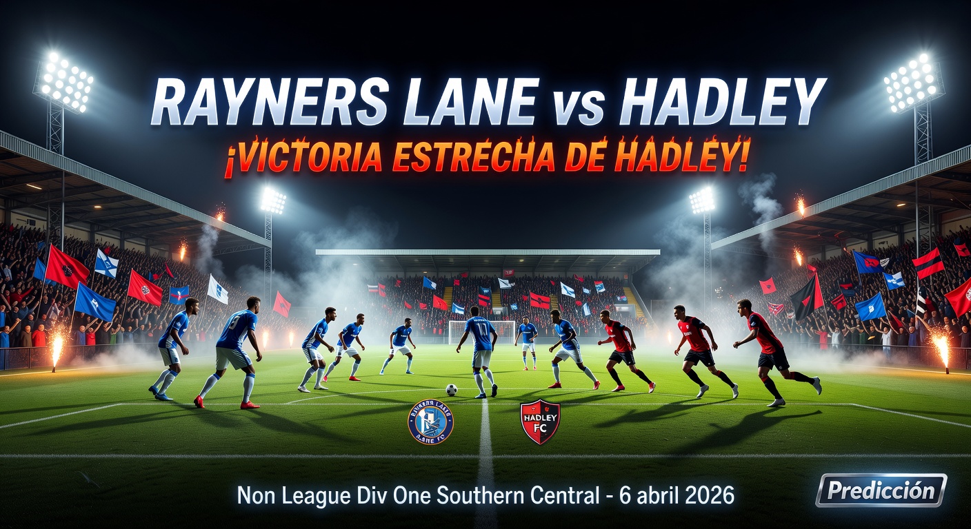 Rayners Lane vs Hadley Pronóstico / Prediction