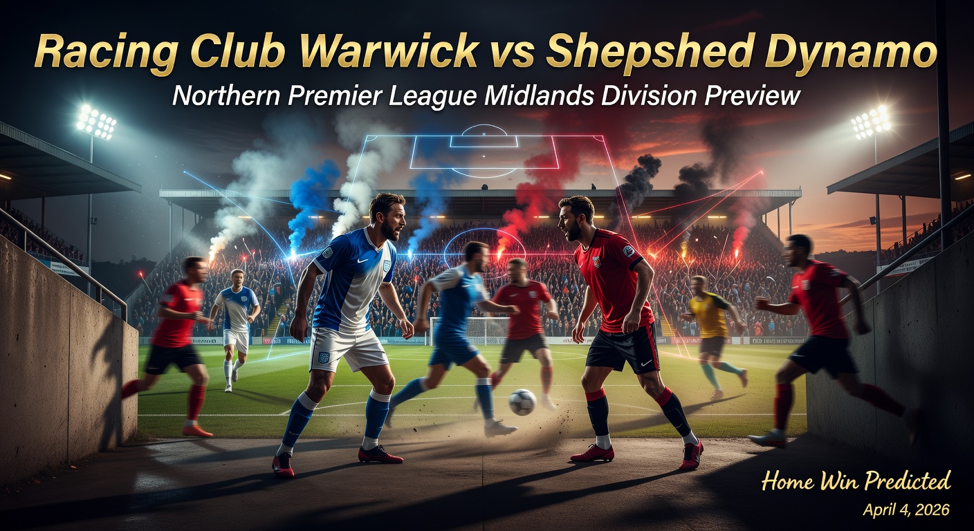Racing Club Warwick vs Shepshed Dynamo Pronóstico / Prediction