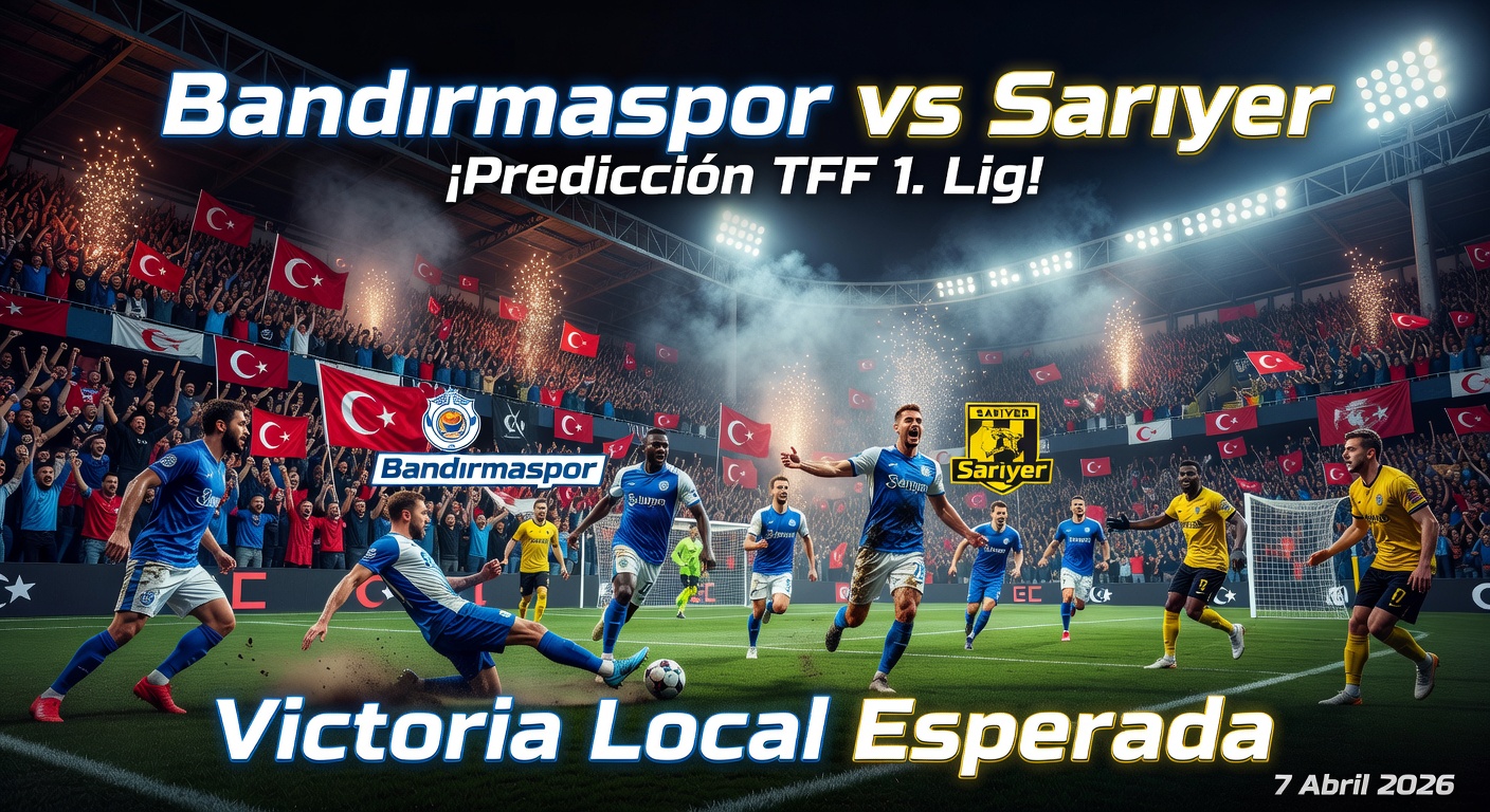 Bandırmaspor vs Sarıyer Pronóstico / Prediction