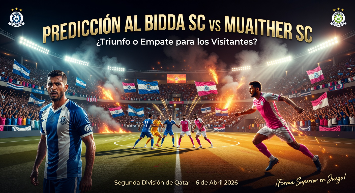 Al Bidda SC vs Muaither SC Pronóstico / Prediction