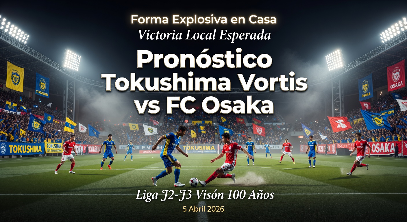 Tokushima Vortis vs Osaka Pronóstico / Prediction