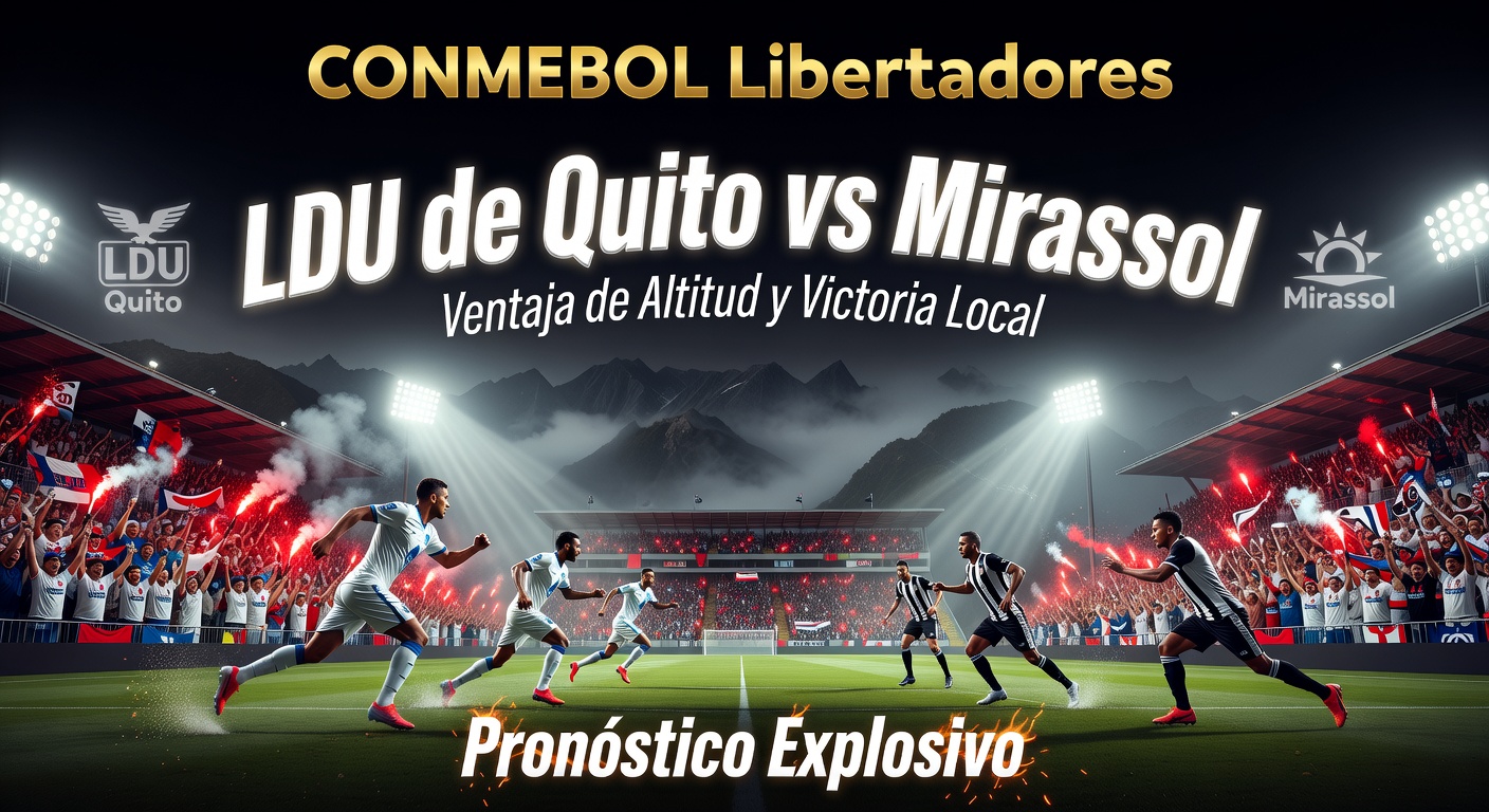 LDU de Quito vs Mirassol Pronóstico / Prediction