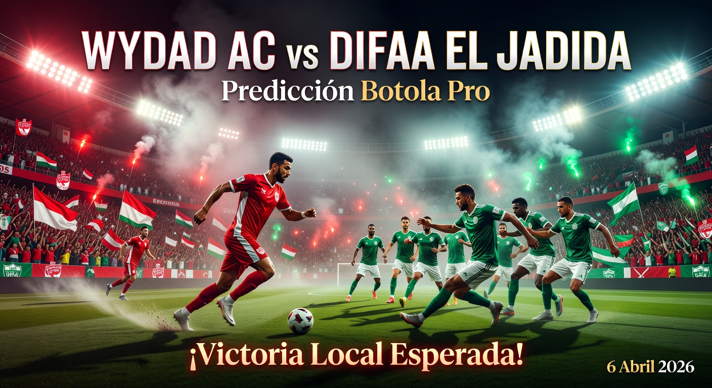 Wydad AC vs Difaa EL Jadida Pronóstico / Prediction
