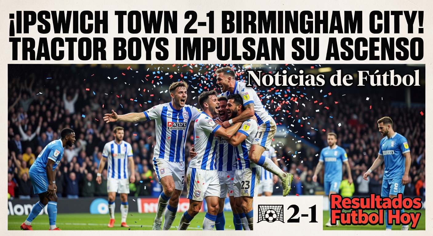 Ipswich Town 2-1 Birmingham City - Championship (BBC Sport, FT)