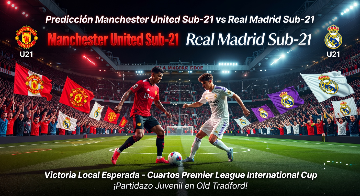 Manchester United U21 vs Real Madrid U21 Pronóstico / Prediction