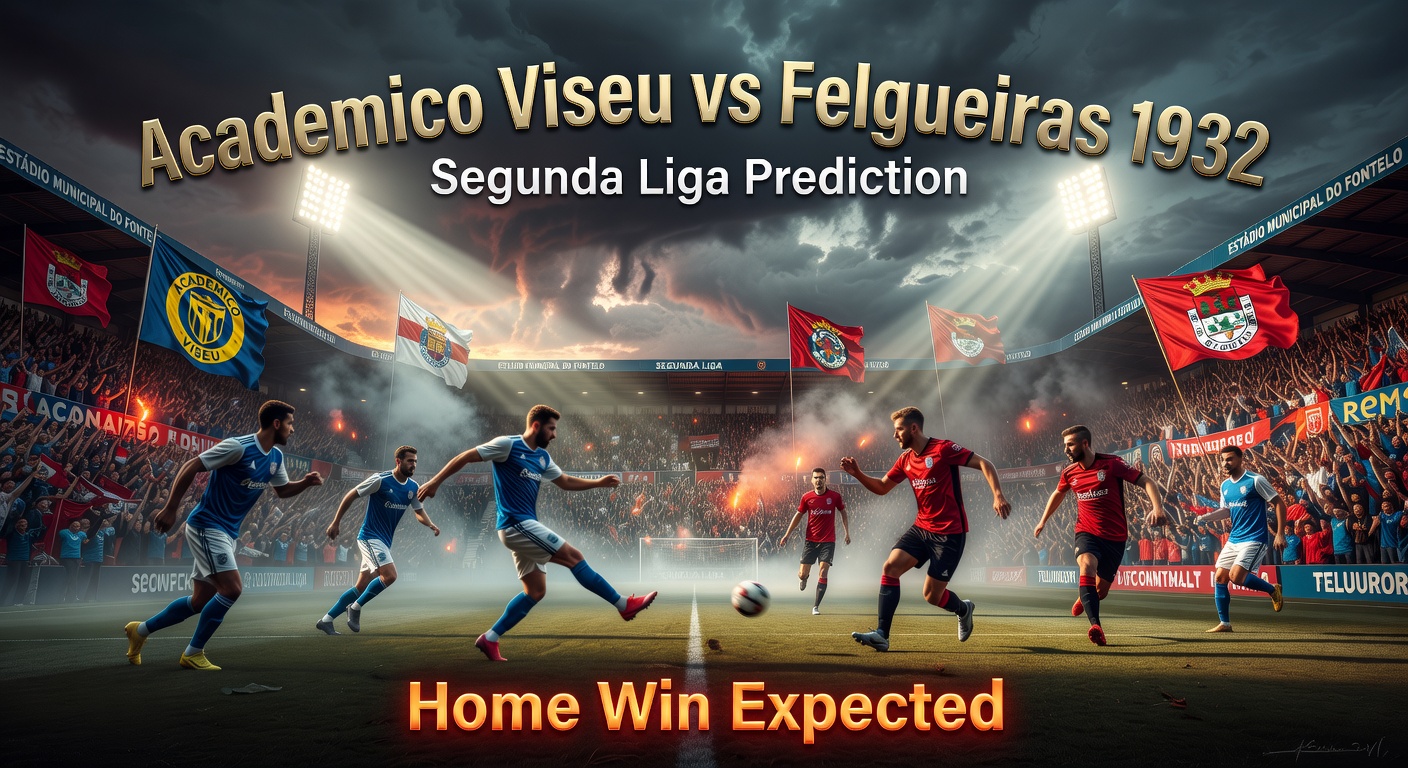 Academico Viseu vs Felgueiras 1932 Pronóstico / Prediction