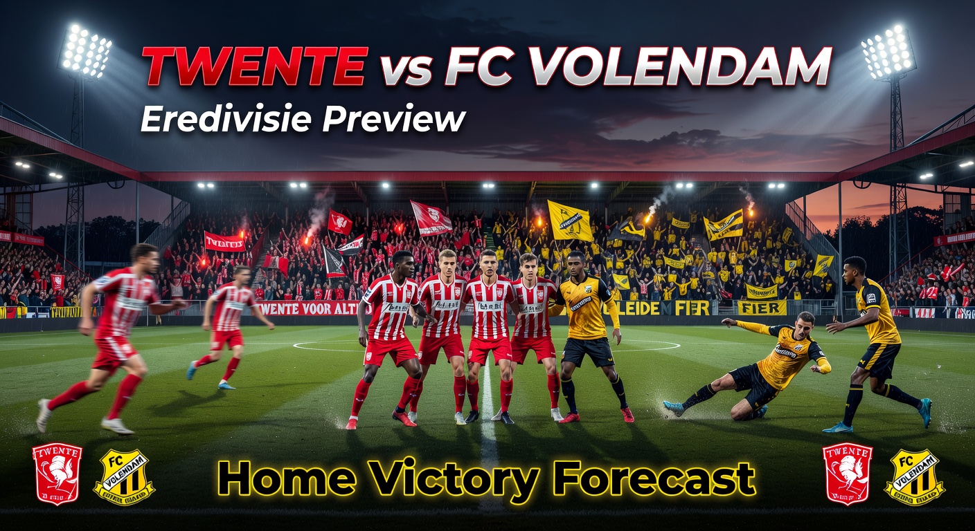 Twente vs FC Volendam Pronóstico / Prediction