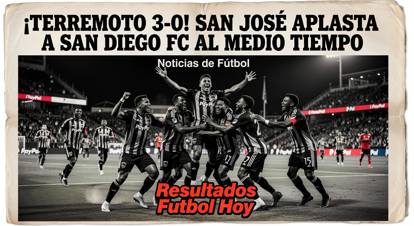 San Jose Earthquakes 3-0 San Diego in MLS