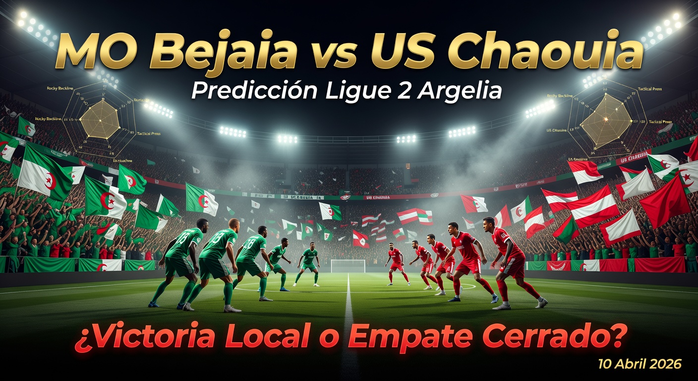 MO Bejaia vs US Chaouia Pronóstico / Prediction