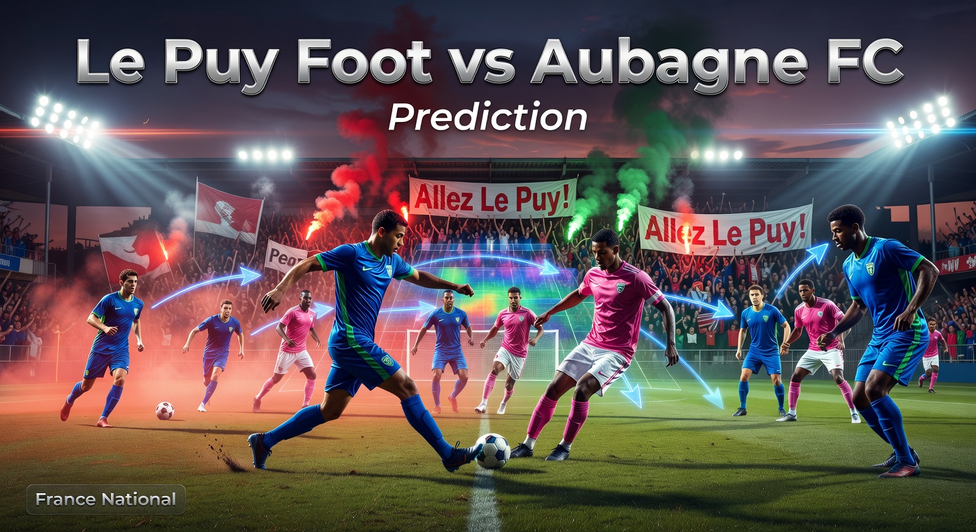 Le Puy Foot vs Aubagne Pronóstico / Prediction