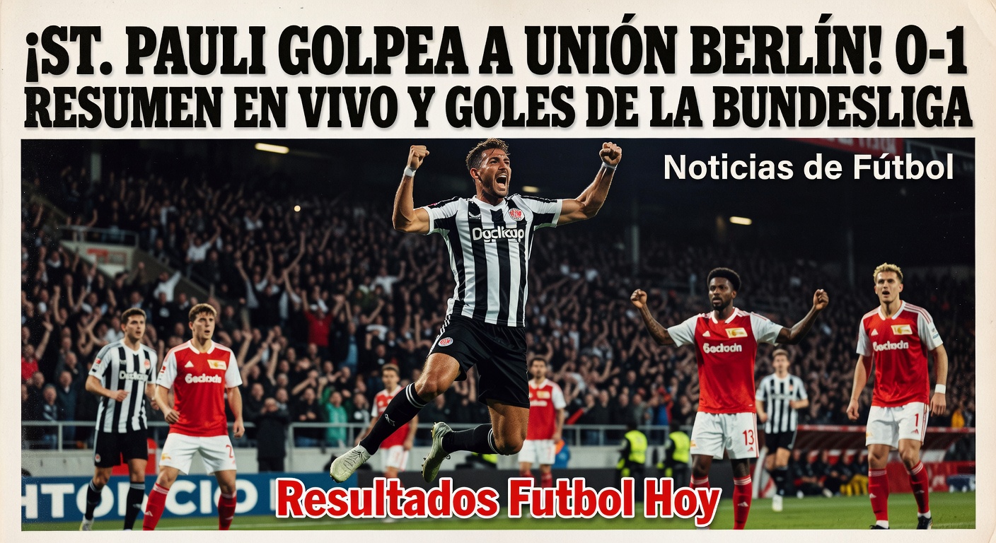 Union Berlin 0-1 St. Pauli: Bundesliga Upset Brewing (BBC Sport)