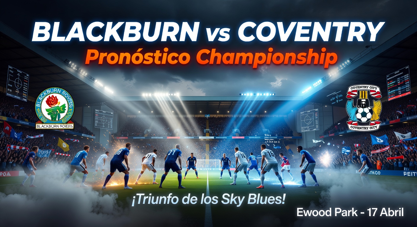 Blackburn vs Coventry Pronóstico / Prediction