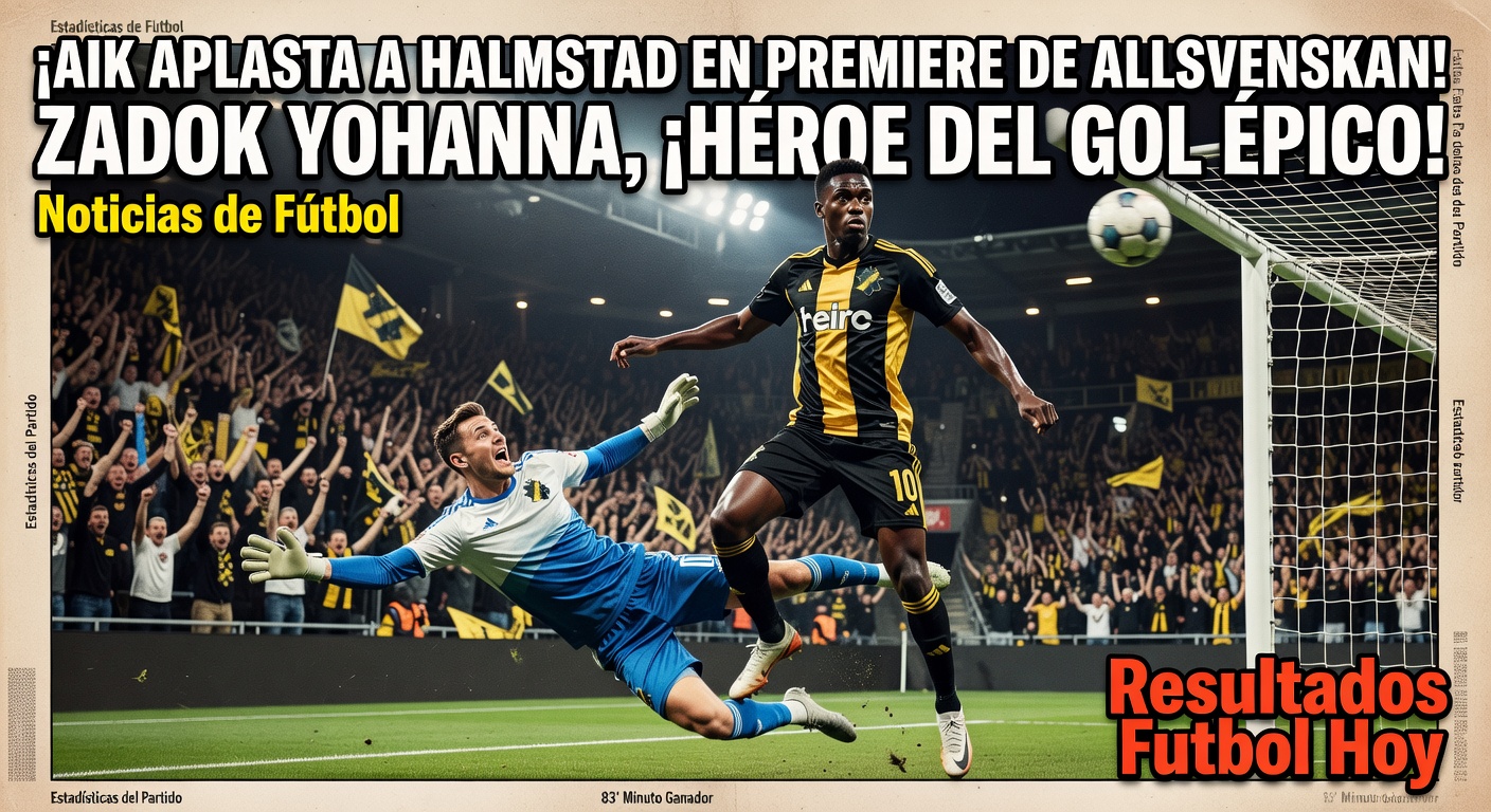 AIK 2-1 Halmstad (Swedish Allsvenskan)