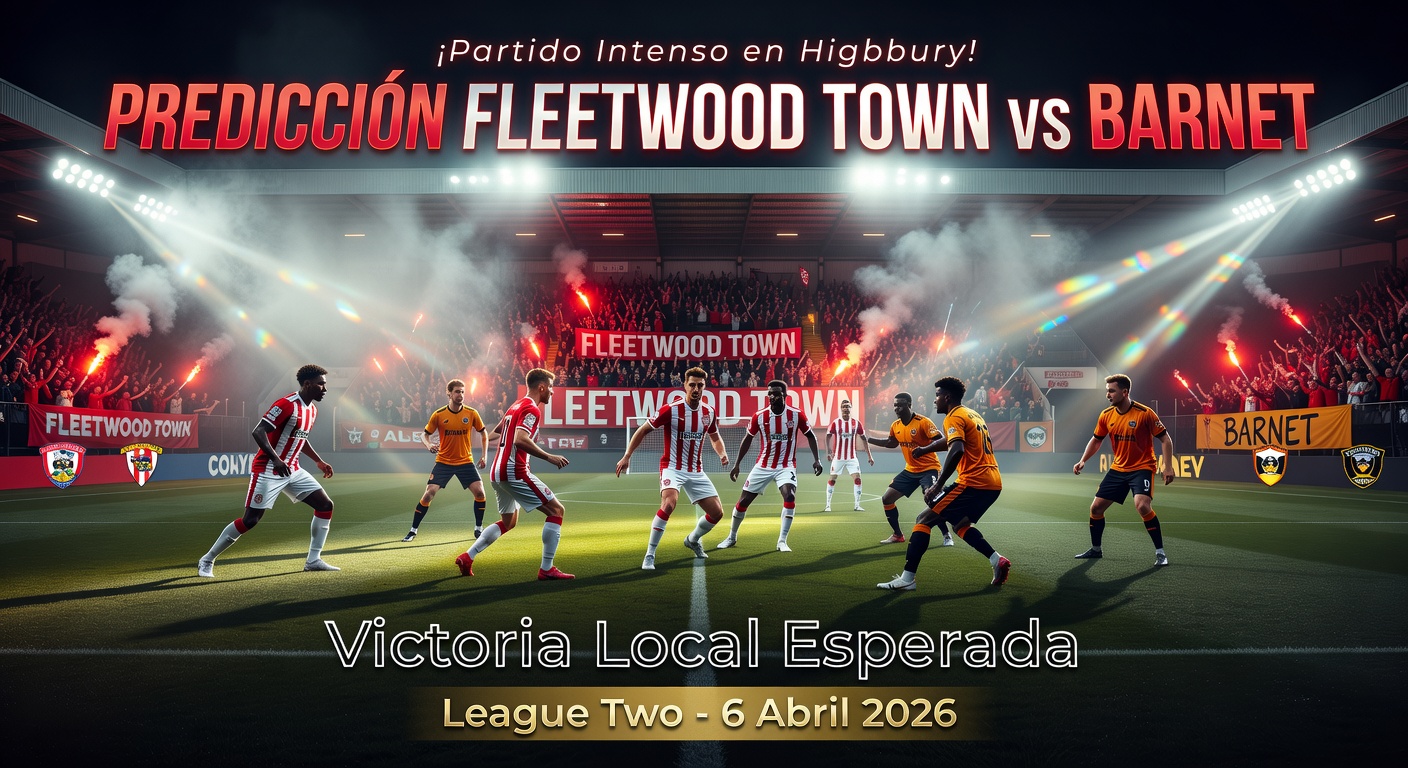 Fleetwood Town vs Barnet Pronóstico / Prediction